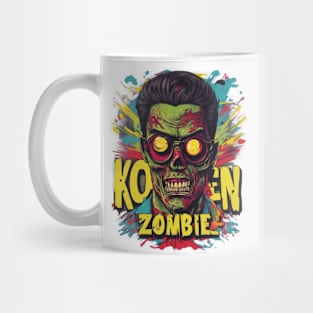 Korean Zombie Concept art vintage Mug